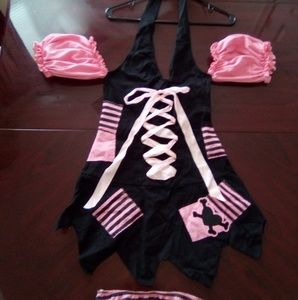 Sexy Halter Pirate Costume